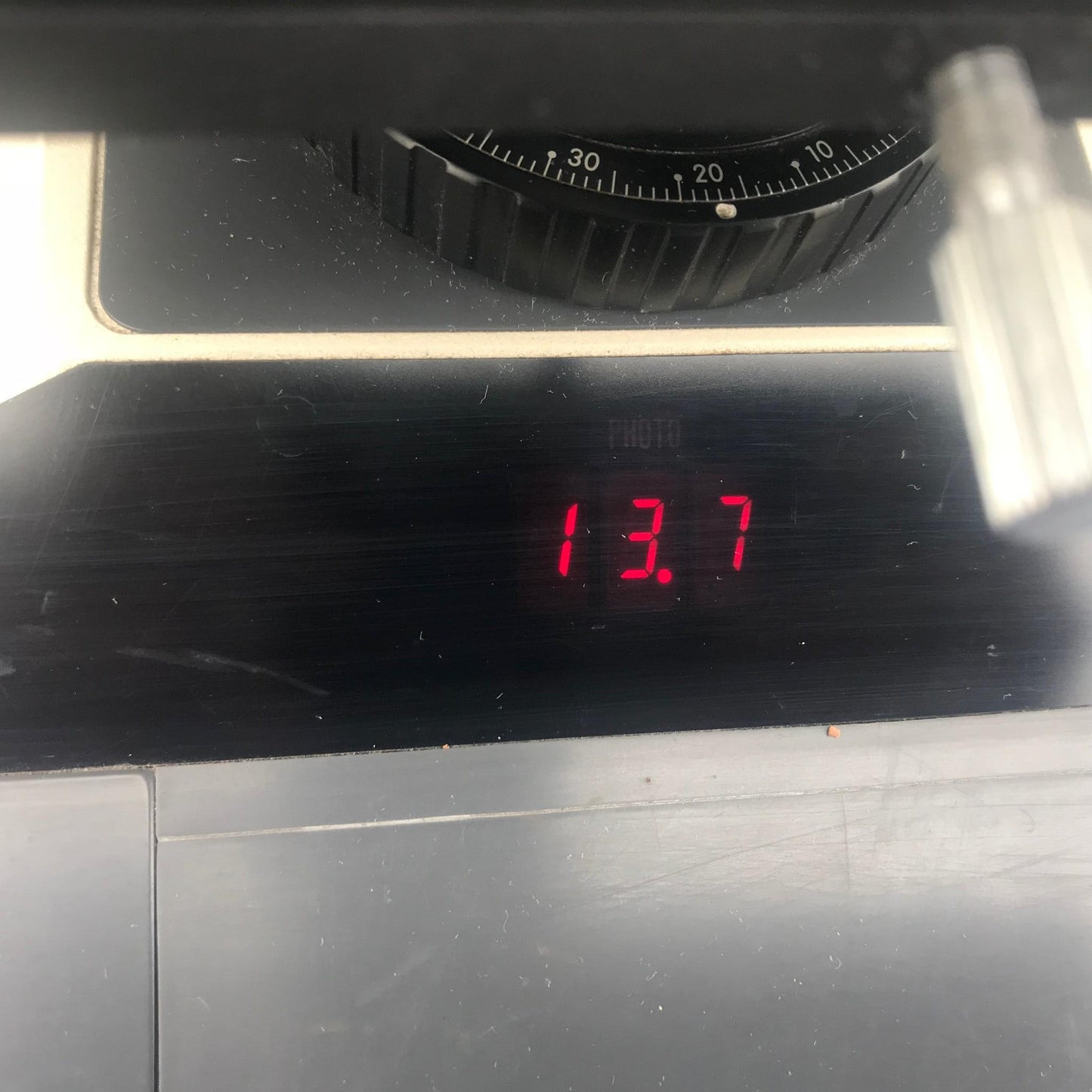 NIKON MICROPHOT TRINOCULAR MICROSCOPE STAGE MOUNT EYEPIECE PFX SHUTTER FREE SHIP