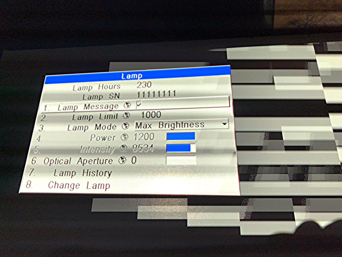 CHRISTIE DS+8K  3-DLP XGA PROJECTOR 230hours REMOTE & MOUNT WATCH VIDEO FREESHIP