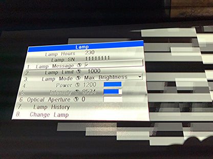 CHRISTIE DS+8K  3-LCD XGA PROJECTOR 230hours CEILING MOUNT WATCH VIDEO FREESHIP