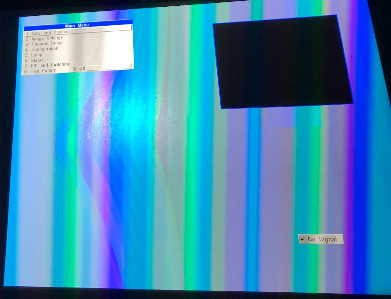 CHRISTIE DS+8K  3-DLP XGA PROJECTOR 230hours REMOTE & MOUNT WATCH VIDEO FREESHIP