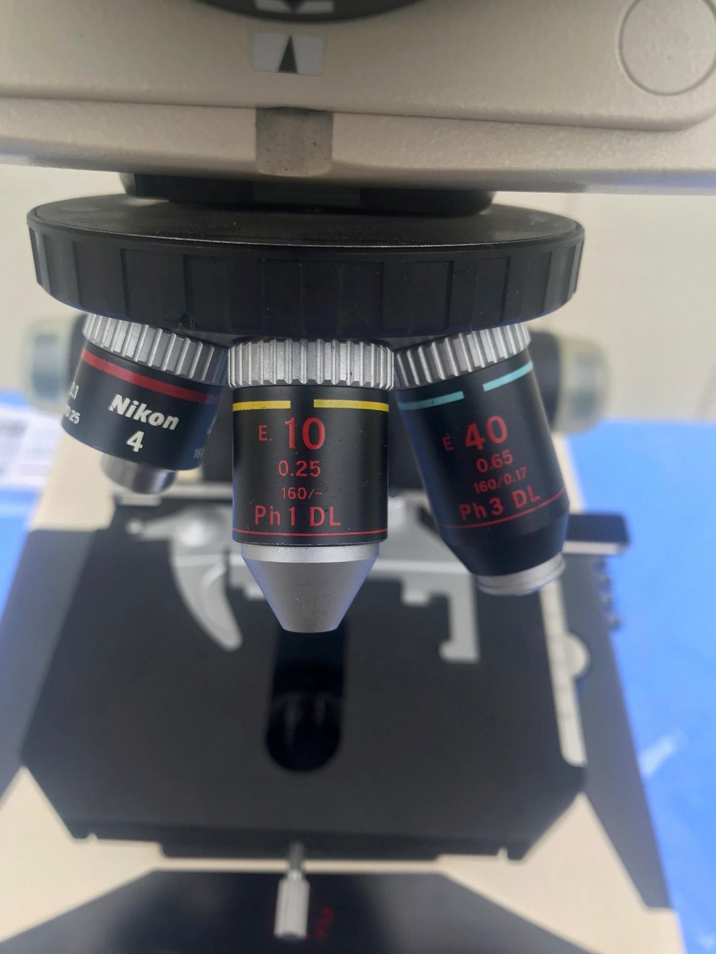 NIKON MICROPHOT TRINOCULAR MICROSCOPE STAGE MOUNT EYEPIECE PFX SHUTTER FREE SHIP