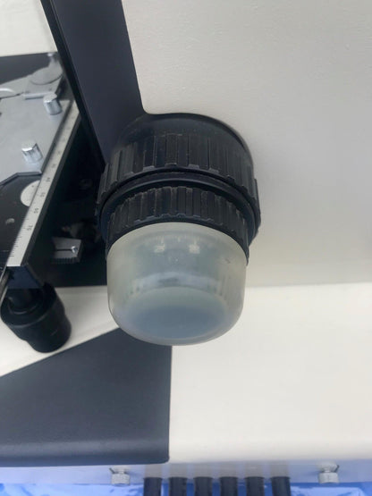 NIKON MICROPHOT TRINOCULAR MICROSCOPE STAGE MOUNT EYEPIECE PFX SHUTTER FREE SHIP