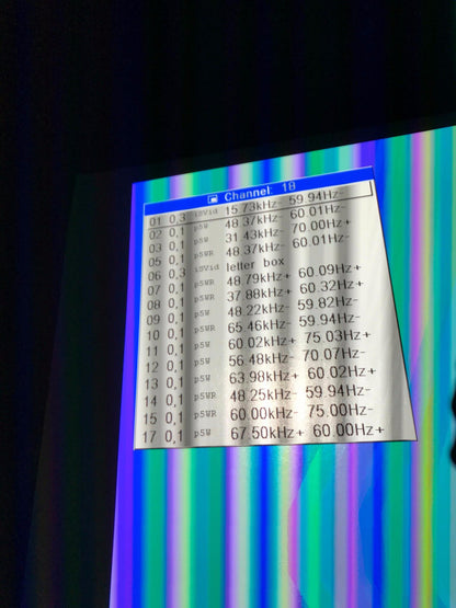 CHRISTIE DS+8K  3-DLP XGA PROJECTOR 230hours REMOTE & MOUNT WATCH VIDEO FREESHIP