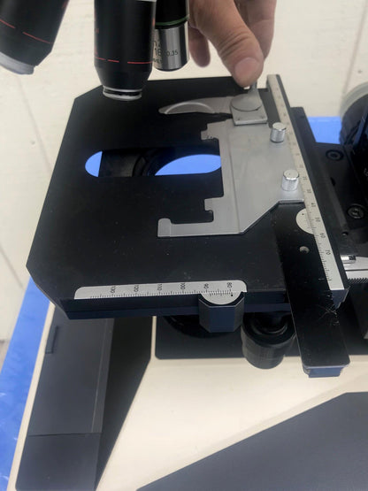 NIKON MICROPHOT TRINOCULAR MICROSCOPE STAGE MOUNT EYEPIECE PFX SHUTTER FREE SHIP