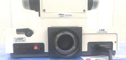 NIKON MICROPHOT TRINOCULAR MICROSCOPE STAGE MOUNT EYEPIECE PFX SHUTTER FREE SHIP