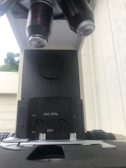 NIKON MICROPHOT TRINOCULAR MICROSCOPE STAGE MOUNT EYEPIECE PFX SHUTTER FREE SHIP