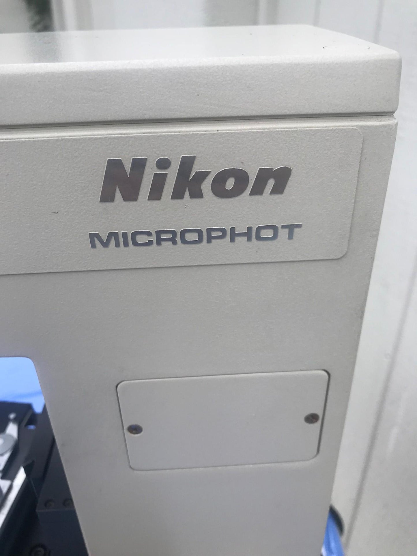 NIKON MICROPHOT TRINOCULAR MICROSCOPE STAGE MOUNT EYEPIECE PFX SHUTTER FREE SHIP