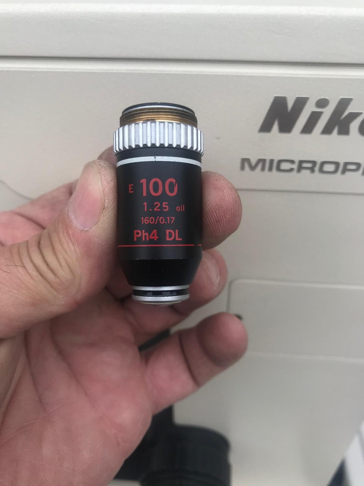 NIKON MICROPHOT TRINOCULAR MICROSCOPE STAGE MOUNT EYEPIECE PFX SHUTTER FREE SHIP