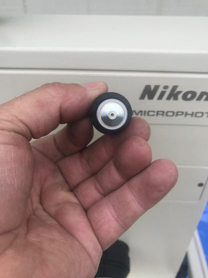 NIKON MICROPHOT TRINOCULAR MICROSCOPE STAGE MOUNT EYEPIECE PFX SHUTTER FREE SHIP