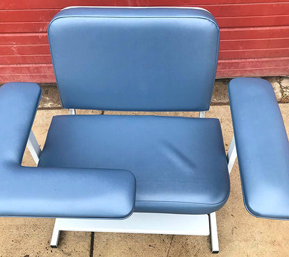 BARIATRIC PHLEBOTOMY BLOOD DRAW CHAIR CUSTOM COMFORT MEDTEK FOOT REST FREE SHIP