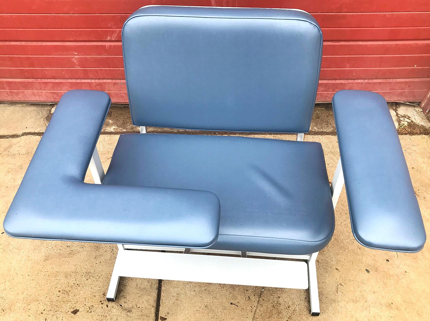 BARIATRIC PHLEBOTOMY BLOOD DRAW CHAIR CUSTOM COMFORT MEDTEK FOOT REST FREE SHIP