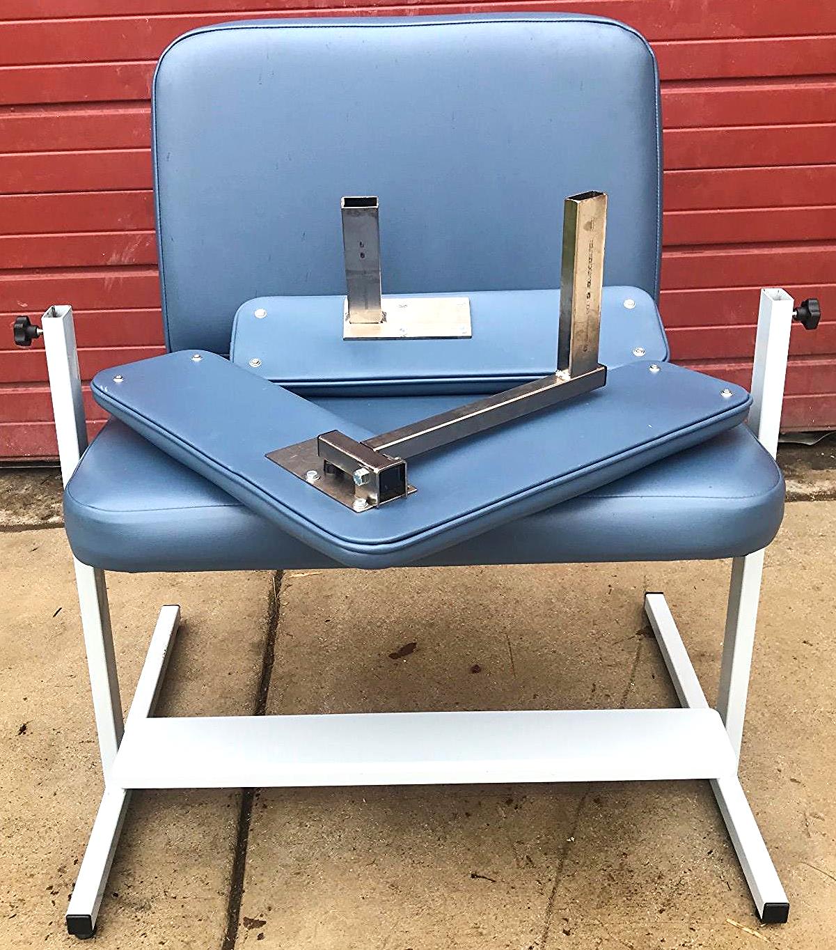 BARIATRIC PHLEBOTOMY BLOOD DRAW CHAIR CUSTOM COMFORT MEDTEK FOOT REST FREE SHIP