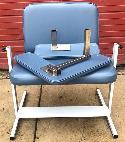 BARIATRIC PHLEBOTOMY BLOOD DRAW CHAIR CUSTOM COMFORT MEDTEK FOOT REST FREE SHIP