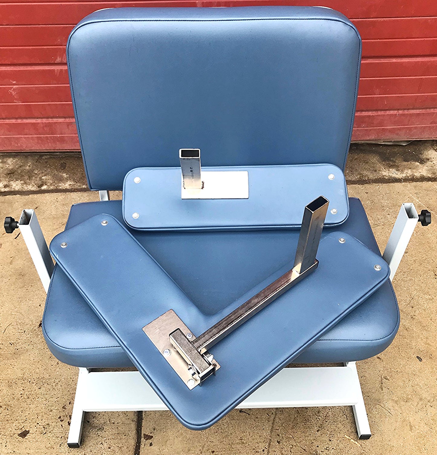 BARIATRIC PHLEBOTOMY BLOOD DRAW CHAIR CUSTOM COMFORT MEDTEK FOOT REST FREE SHIP