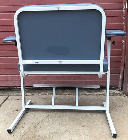 BARIATRIC PHLEBOTOMY BLOOD DRAW CHAIR CUSTOM COMFORT MEDTEK FOOT REST FREE SHIP