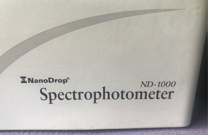 THERMO NANODROP ND-1000 SPECTROPHOTOMETER UV/VIS 100%Test 90day WARRANTY