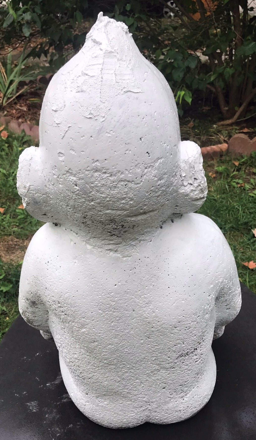 RareVintage BELLIKEN 28"h x 16.5"w x 18"d GOOD LUCK BIG CONCRETE STATUE FREESHIP