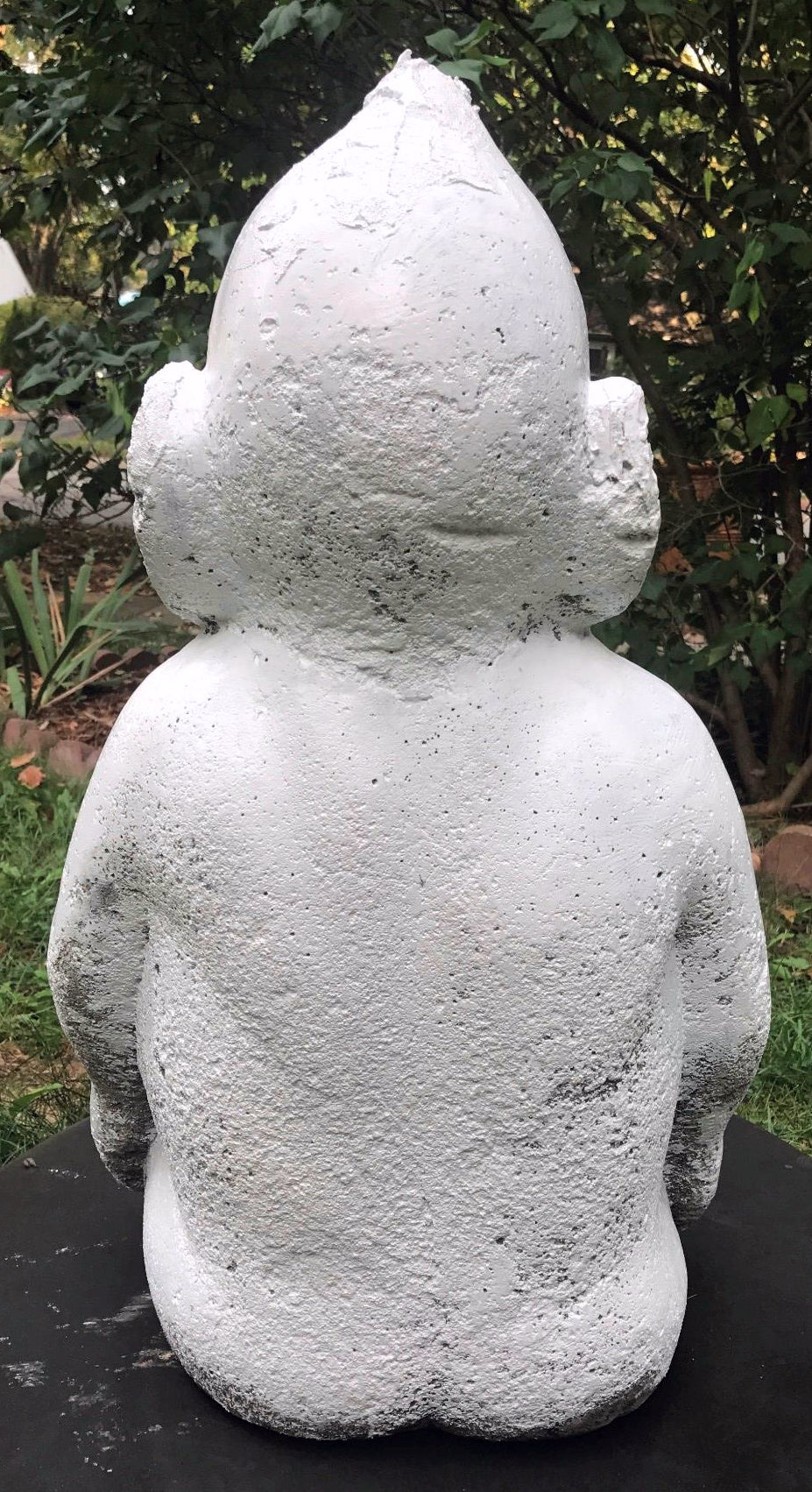 RareVintage BELLIKEN 28"h x 16.5"w x 18"d GOOD LUCK BIG CONCRETE STATUE FREESHIP