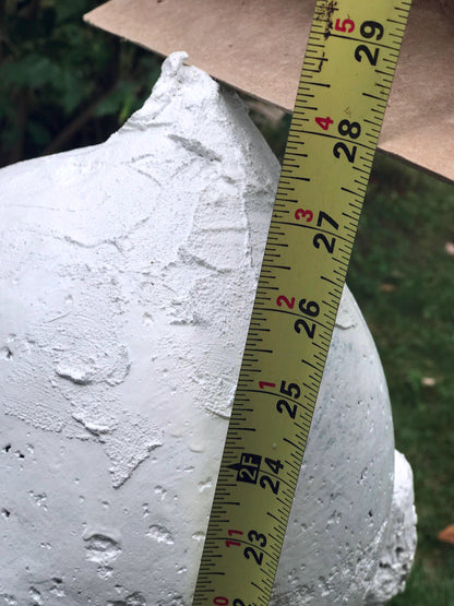 RareVintage BELLIKEN 28"h x 16.5"w x 18"d GOOD LUCK BIG CONCRETE STATUE FREESHIP