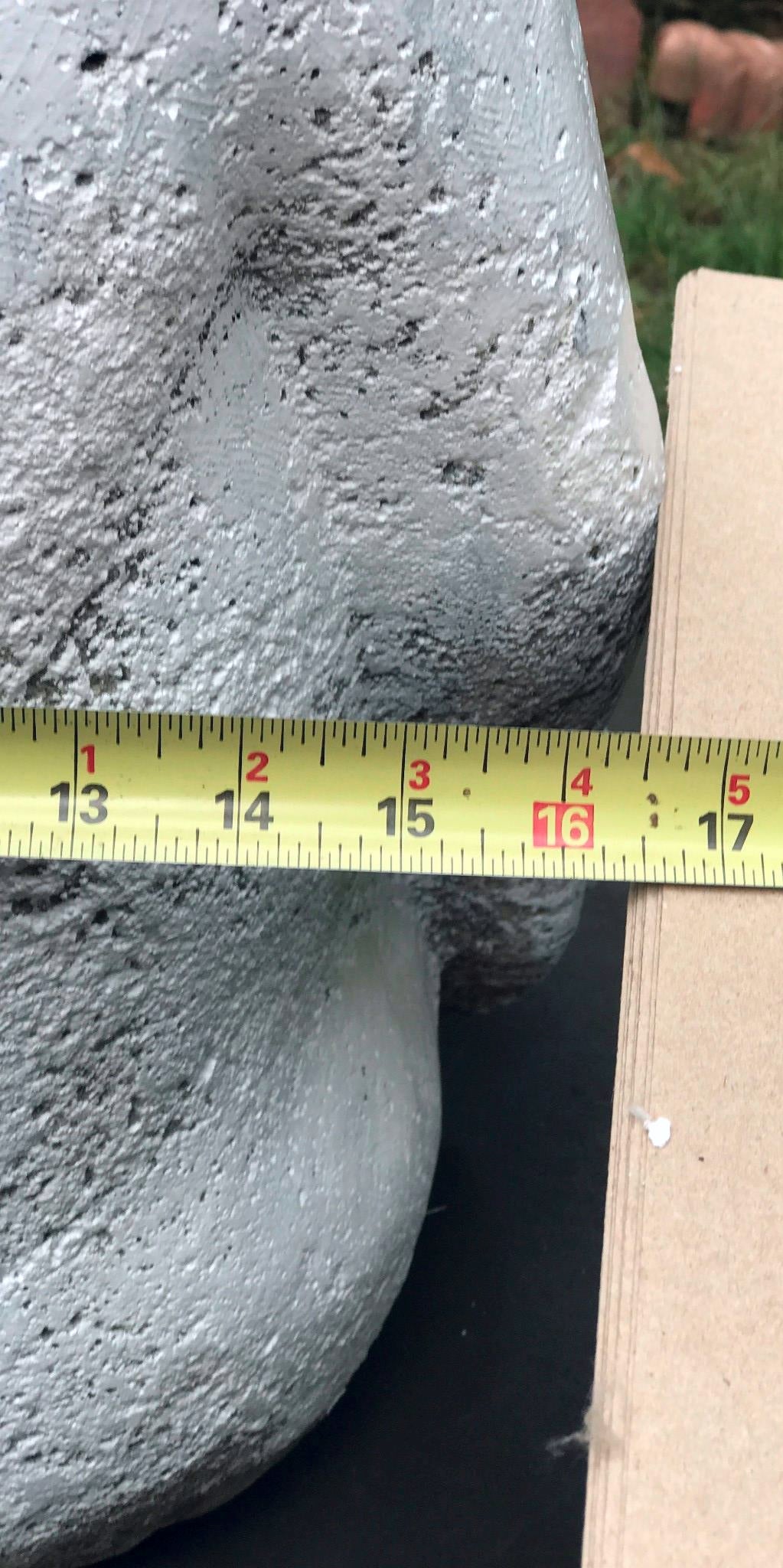 RareVintage BELLIKEN 28"h x 16.5"w x 18"d GOOD LUCK BIG CONCRETE STATUE FREESHIP