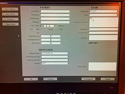 SIEMENS AUCSON ANTARES PREMIUM EDITION ULTRASOUND & VFX 13.5 CH6-2 4-1 PROBE