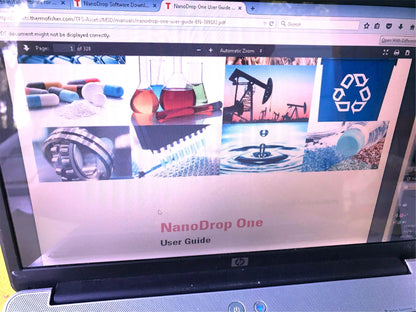 THERMO NANODROP ND-1000 SPECTROPHOTOMETER UV/VIS 100%Test 90dayWARRANTY FREESHIP