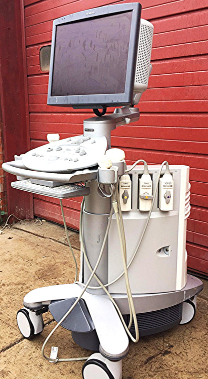 SIEMENS AUCSON ANTARES PREMIUM EDITION ULTRASOUND & VFX 13.5 CH6-2 4-1 PROBE