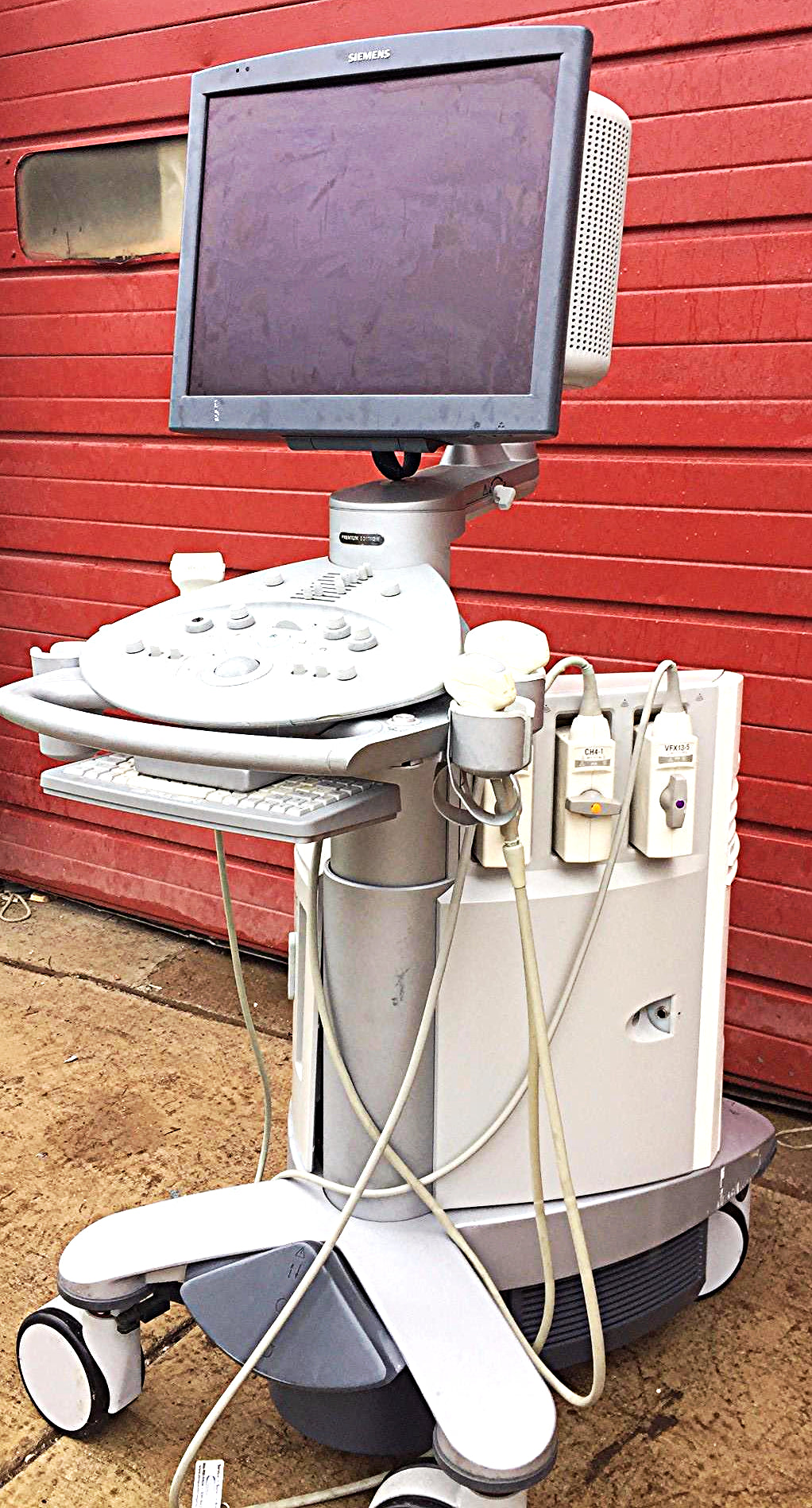 SIEMENS AUCSON ANTARES PREMIUM EDITION ULTRASOUND & VFX 13.5 CH6-2 4-1 PROBE