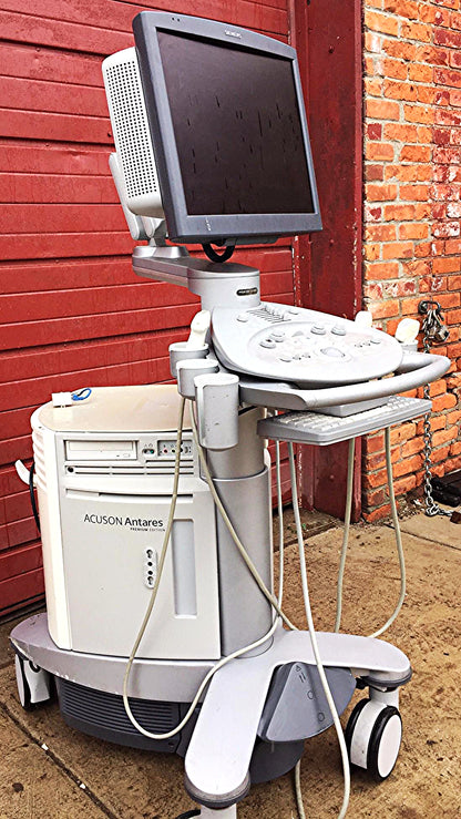 SIEMENS AUCSON ANTARES PREMIUM EDITION ULTRASOUND & VFX 13.5 CH6-2 4-1 PROBE