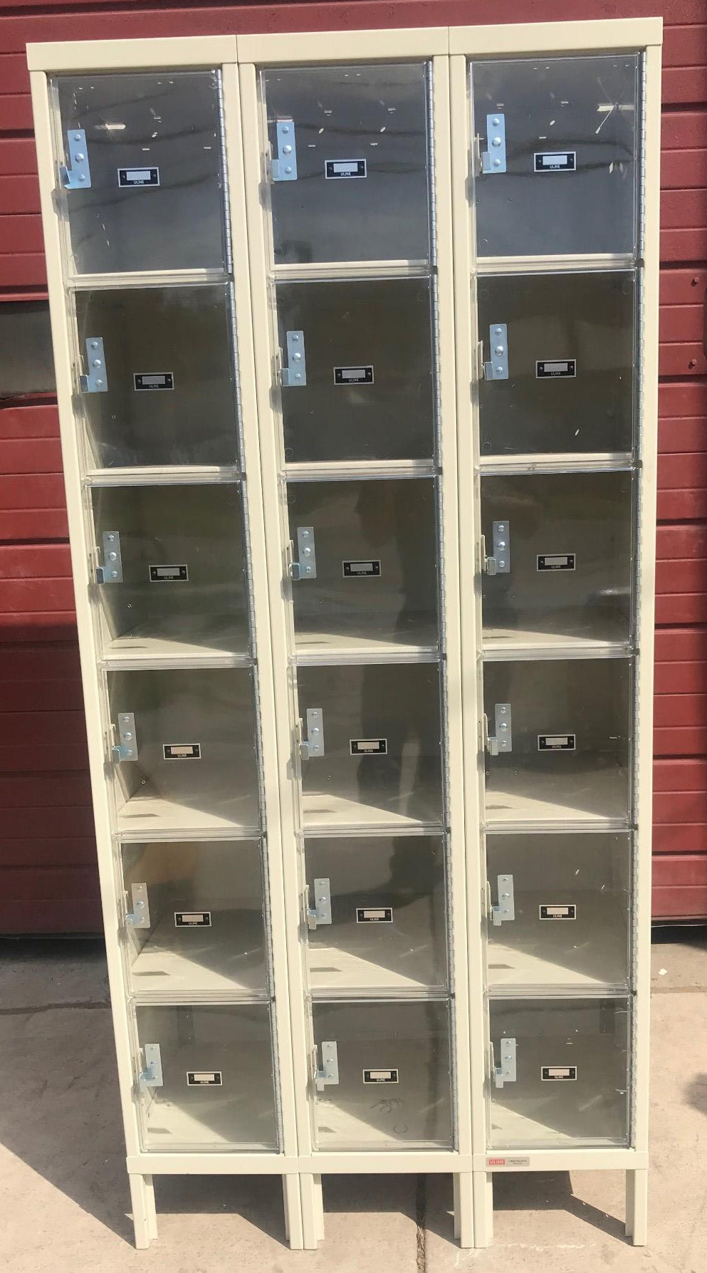 U-LINE CLEAR VIEW EXAMINATION SEE THROUGH STORAGE LOCKER