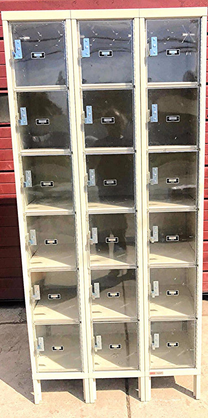 U-LINE CLEAR VIEW EXAMINATION SEE THROUGH STORAGE LOCKER