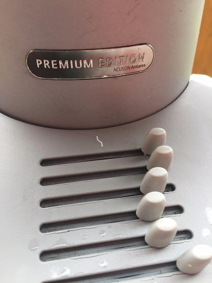 SIEMENS AUCSON ANTARES PREMIUM EDITION ULTRASOUND & VFX 13.5 CH6-2 4-1 PROBE