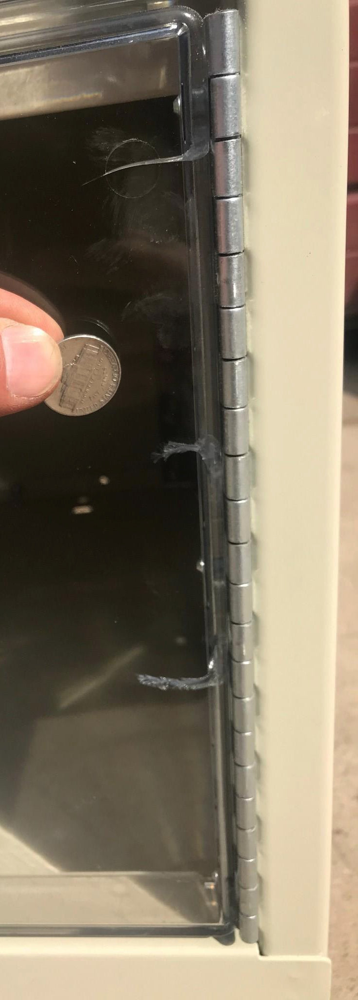 U-LINE CLEAR VIEW EXAMINATION SEE THROUGH STORAGE LOCKER