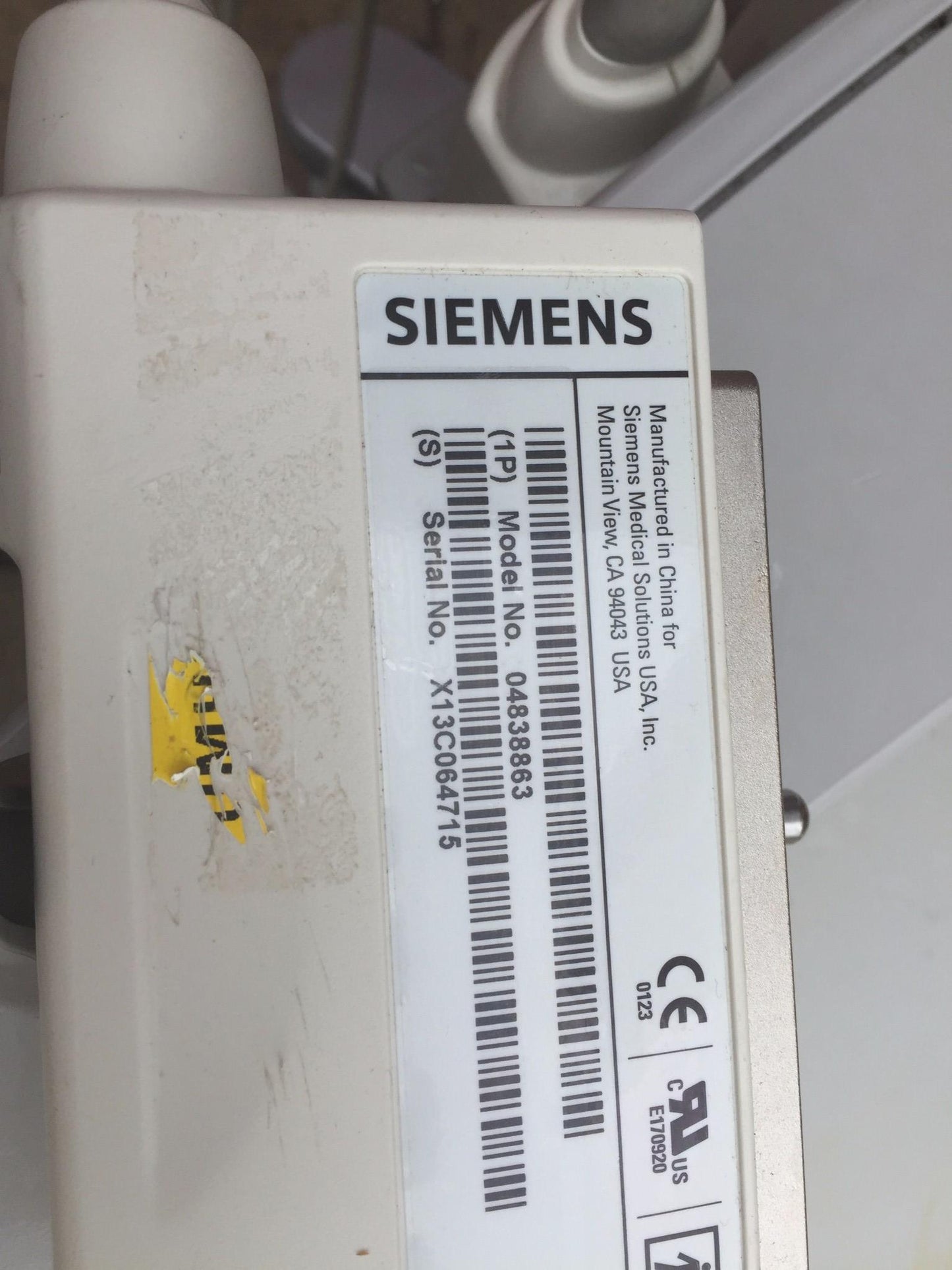 SIEMENS AUCSON ANTARES PREMIUM EDITION ULTRASOUND & VFX 13.5 CH6-2 4-1 PROBE