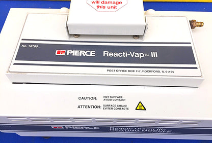 PIERCE REACTI-THERM III 18835 REACTI-VAP III 18785 HEATING MODULE FREE SHIPPING