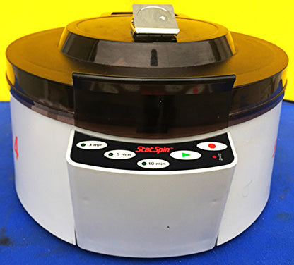 BECKMAN IRIS STATSPIN EXPR 4 M510 TUBE ROTOR RTH8 GEL CENTRIFUGE WATCH VIDEO