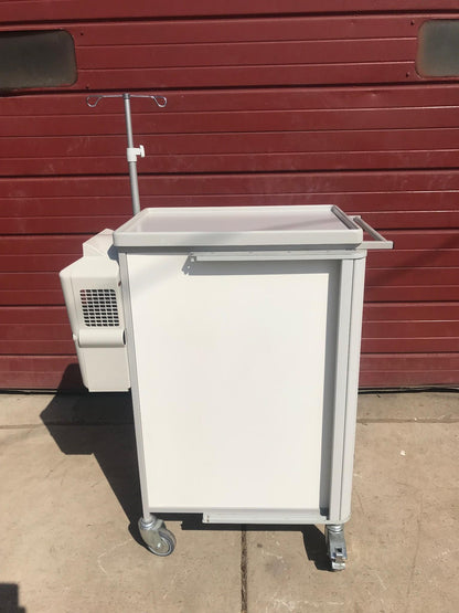 INNERSPACE 3750TT SLIM PROCEDURE SUPPLY MEDICAL CART Accessory Package w/Key