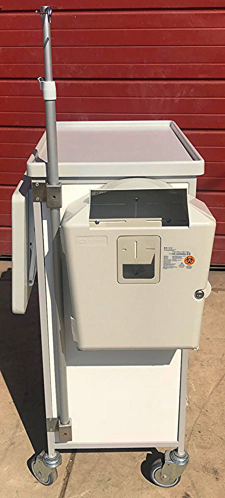 INNERSPACE 3750TT SLIM PROCEDURE SUPPLY MEDICAL CART Accessory Package w/Key