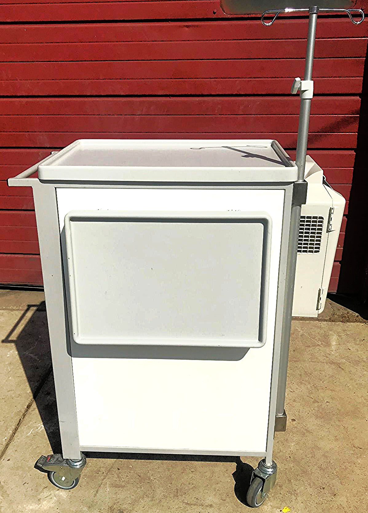 INNERSPACE 3750TT SLIM PROCEDURE SUPPLY MEDICAL CART Accessory Package w/Key