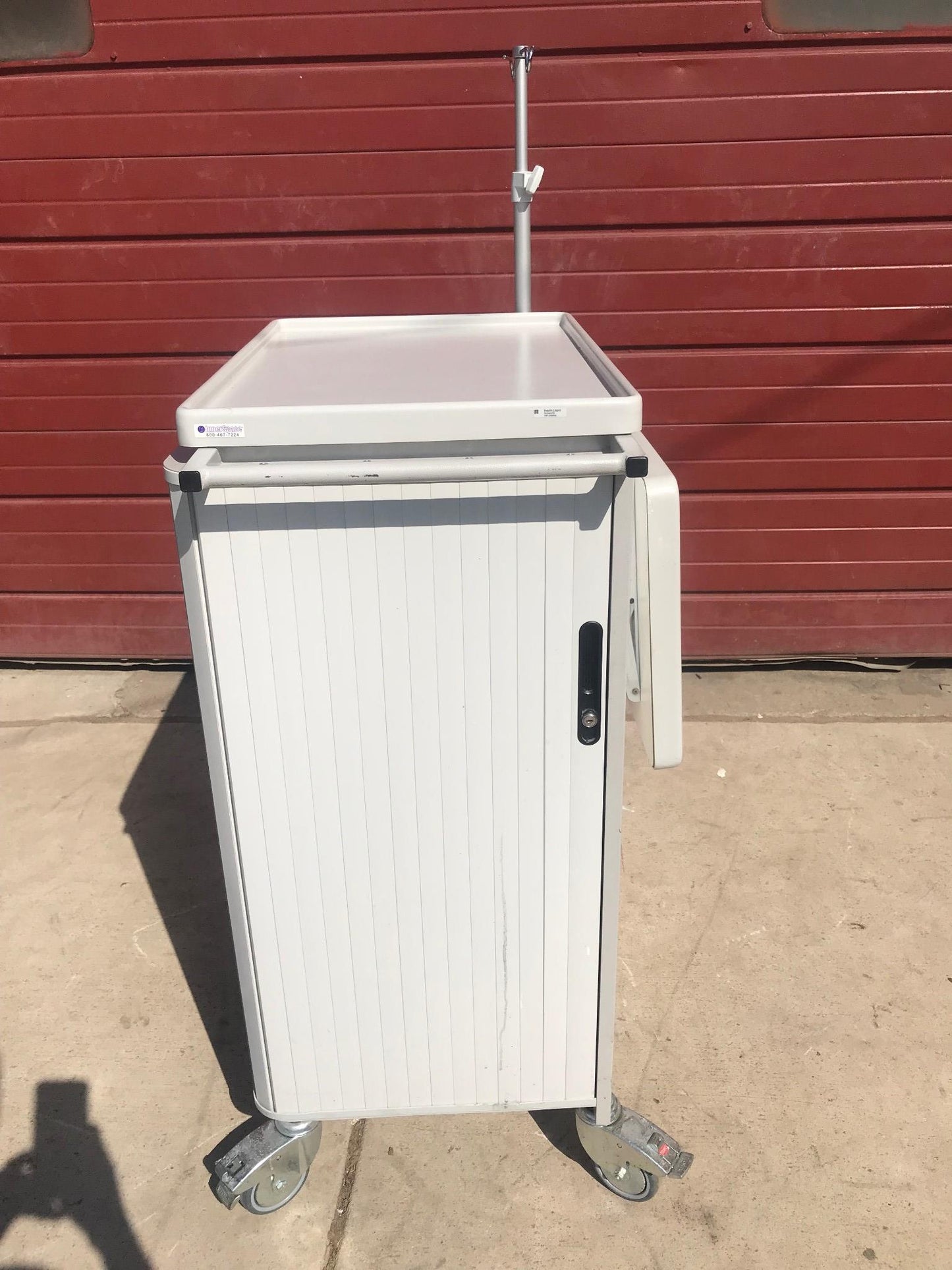 INNERSPACE 3750TT SLIM PROCEDURE SUPPLY MEDICAL CART Accessory Package w/Key