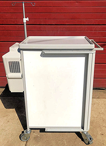 INNERSPACE 3750TT SLIM PROCEDURE SUPPLY MEDICAL CART Accessory Package w/Key