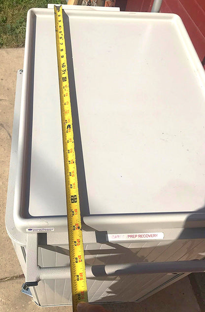 INNERSPACE 3750TT SLIM PROCEDURE SUPPLY MEDICAL CART Accessory Package w/Key