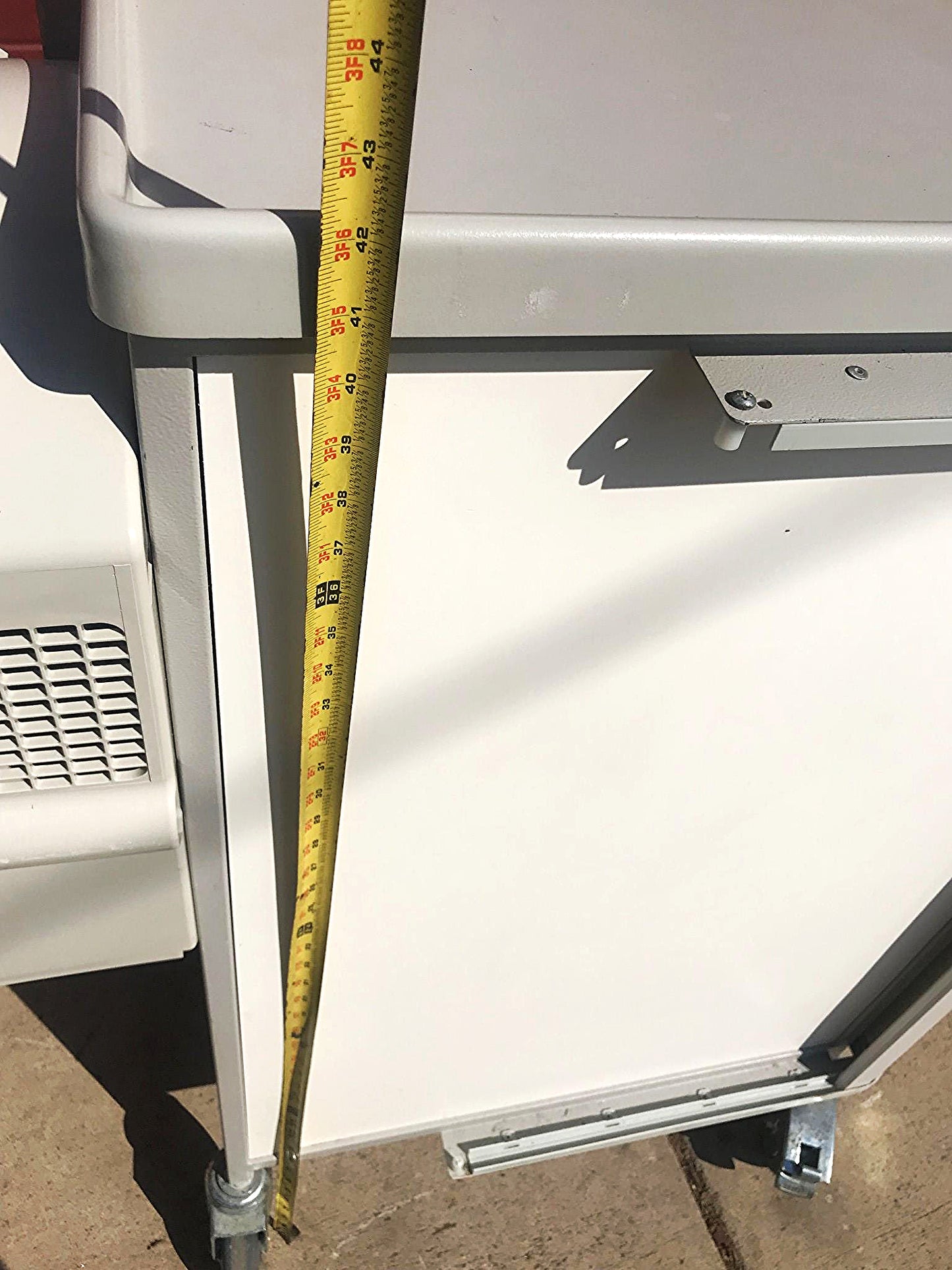 INNERSPACE 3750TT SLIM PROCEDURE SUPPLY MEDICAL CART Accessory Package w/Key