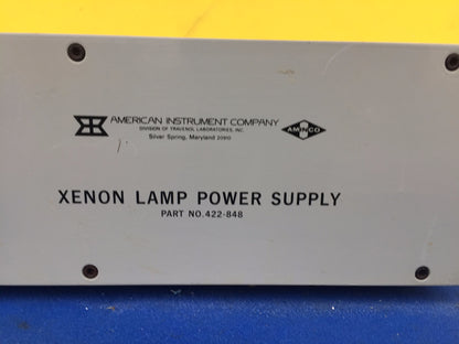 AMINCO XENON LAMP IREM A2-150N HIGH VOLTAGE STARTER MICROSCOPE POWER SUPPLY FREE
