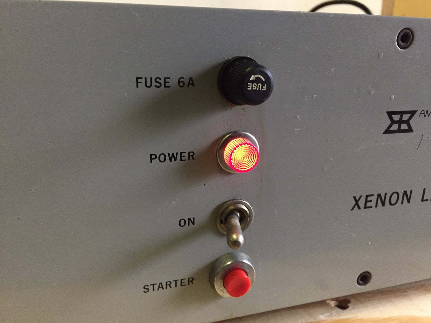 AMINCO XENON LAMP IREM A2-150N HIGH VOLTAGE STARTER MICROSCOPE POWER SUPPLY FREE