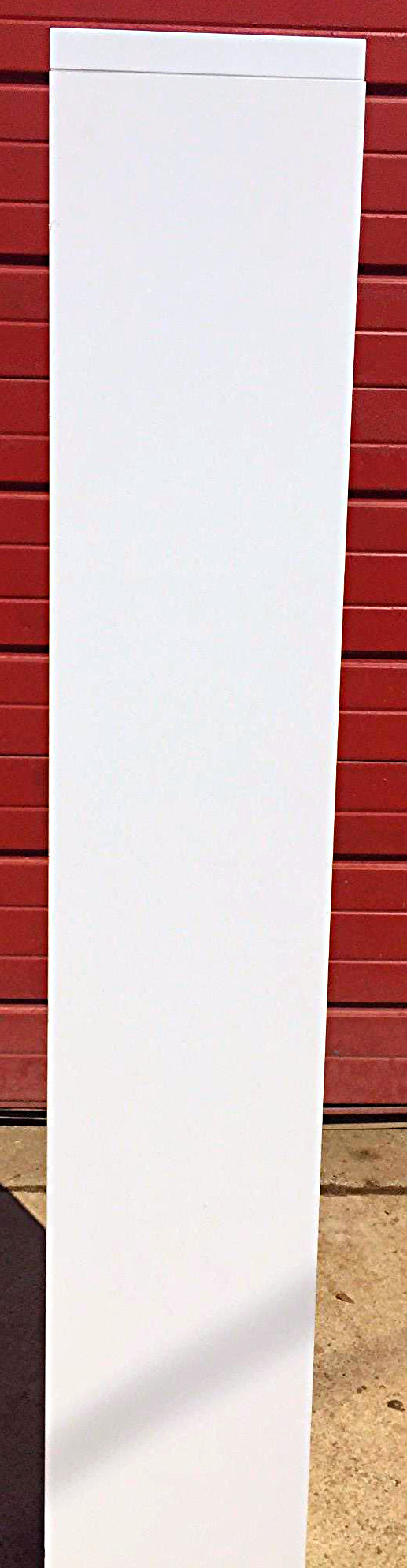 KNOLL OFFICE FURNITURE WHITE LAMINATE STORAGE LOCKER CLOSET TOWER FREE SHIP