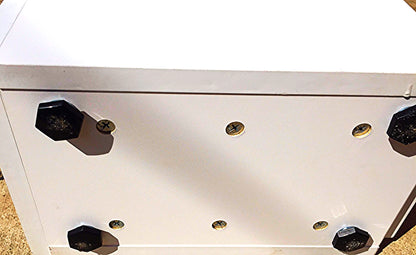 KNOLL OFFICE FURNITURE WHITE LAMINATE STORAGE LOCKER CLOSET TOWER FREE SHIP