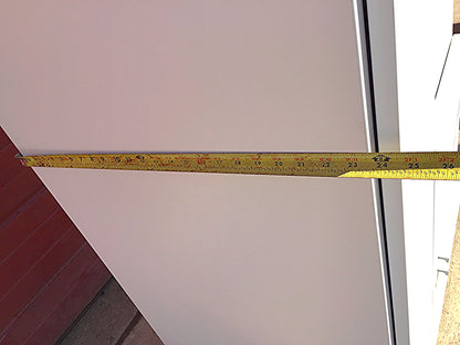 KNOLL OFFICE FURNITURE WHITE LAMINATE STORAGE LOCKER TOWER FILE CABINET FREESHIP