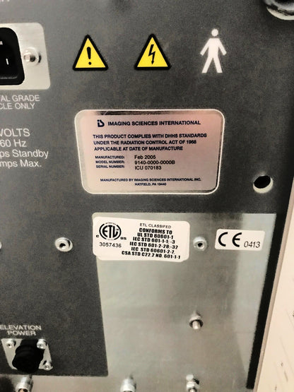 IMAGING SCIENCES I-CAT 12-BIT DIGITAL DENTAL PANORAMIC CODE BEAM X-RAY FREE SHIP