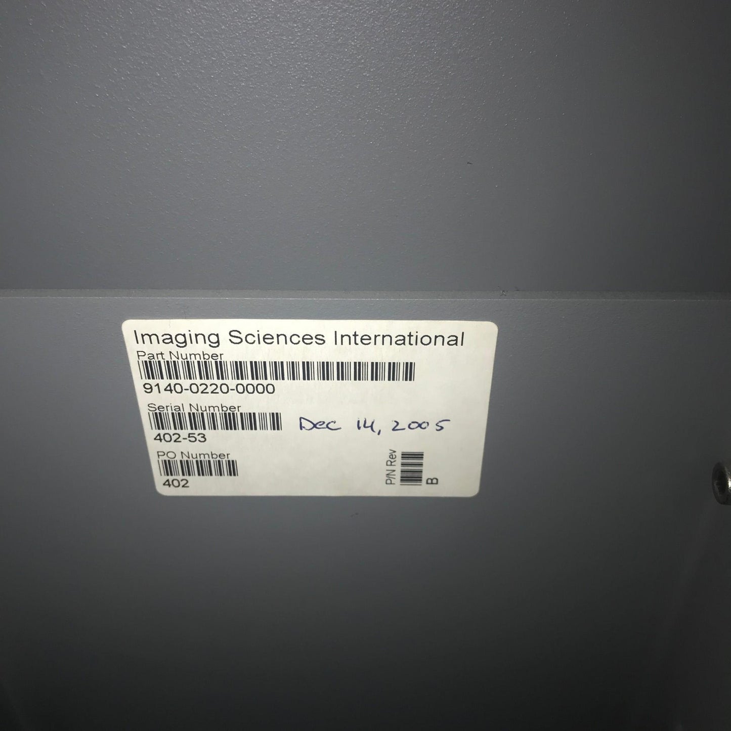 IMAGING SCIENCES I-CAT 12-BIT DIGITAL DENTAL PANORAMIC CODE BEAM X-RAY FREE SHIP